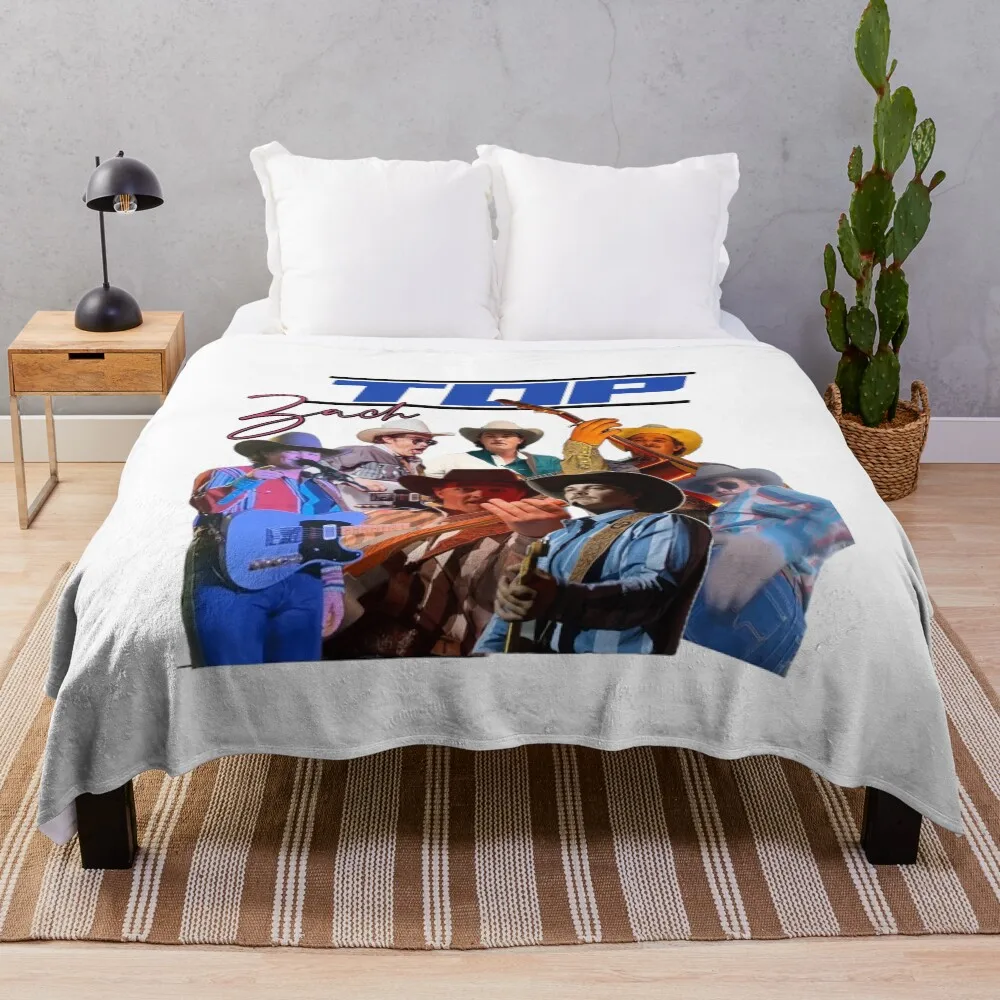 

Zach Top Collage Throw Blanket Travel Size Cozy Blanket for Plane Train