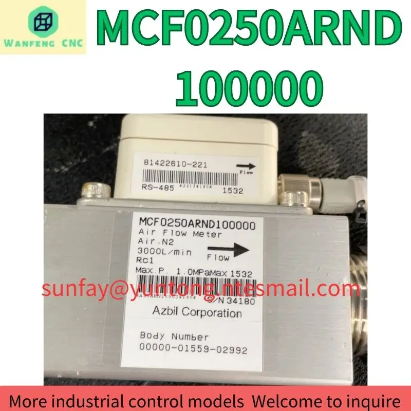 

second-hand Flowmeter MCF0250ARND100000 test OK Fast Shipping