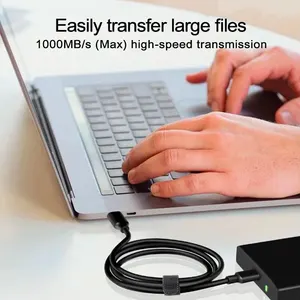 USB3. 2 10 Gbps Kabel USB Tipe A ke USB C 3.1 / 3.2 Gen2 Kabel Transfer Data Kabel Hard Disk SSD USB C 3A 60W QC 3.0 Pengisian Cepat 12 penjualan terbaik tipe c ke usb a - №