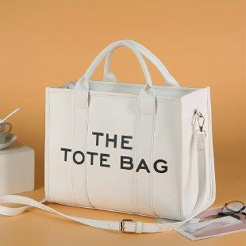 The Tote Bag For Women Crossbody Female Handbag New Solid Words Letter Leisure Large Bag Luxury Fashion Bag Designer Bag bolsa