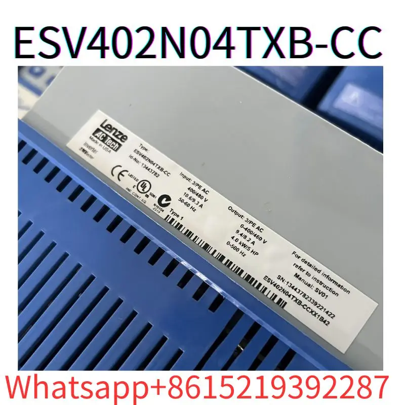 Imagem -04 - Série de Segunda Mão Smvector Esv402n04txb-cc 4kw 380v Testado