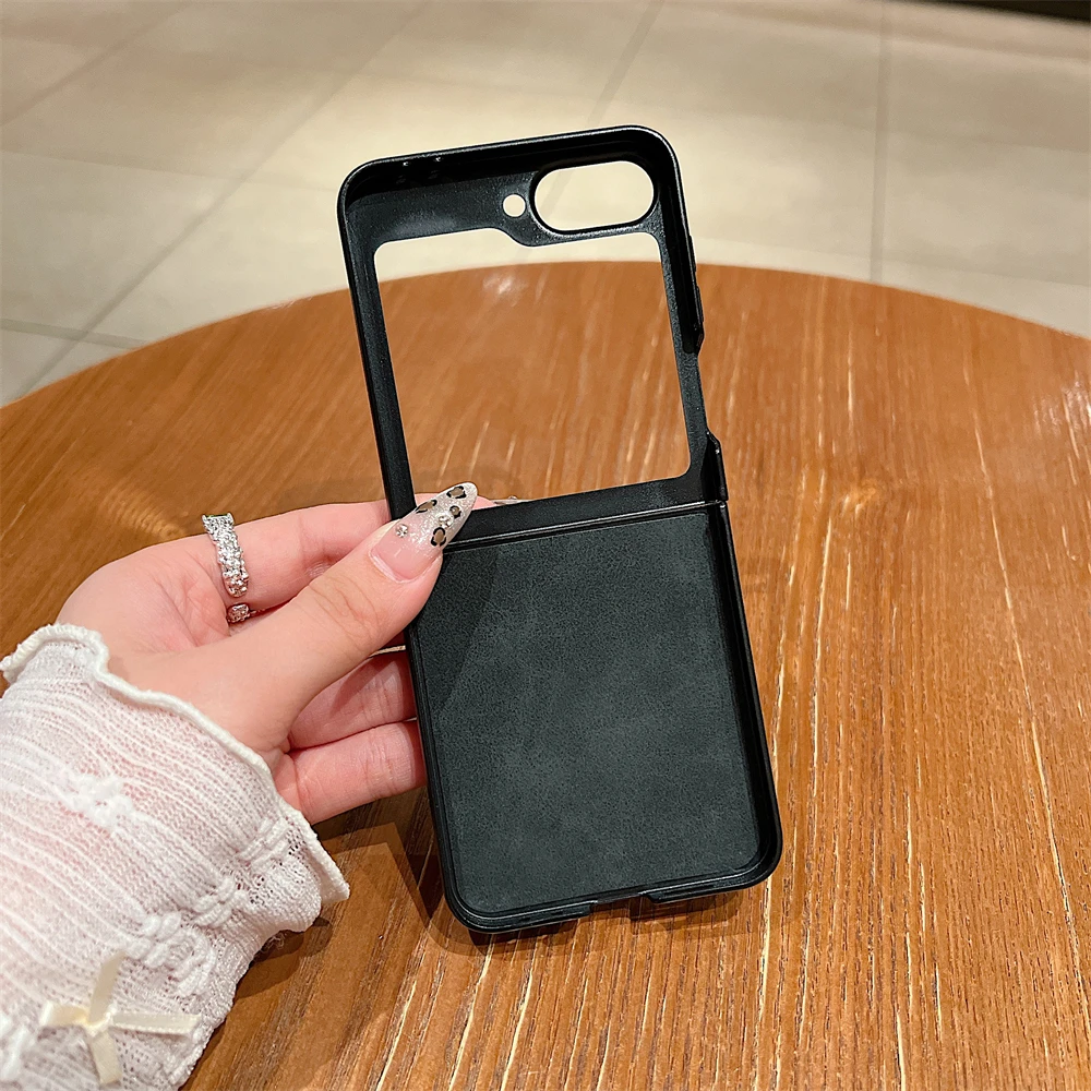 For Magsafe Case Samsung Z Flip 7 6 5 4 Matte PU Leather Samsung Galaxy Z Fold 7 6 5 4 Magnetic Skin Feel Flip 3 Luxury Cover