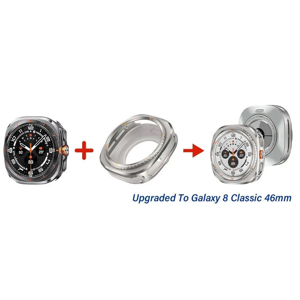 حافظة حماية من سبائك الألومنيوم لساعة سامسونج جالاكسي الترا 2025 Ultra2 غطاء حماية صلب لهاتف سامسونج الترا 7 47 ملم #2