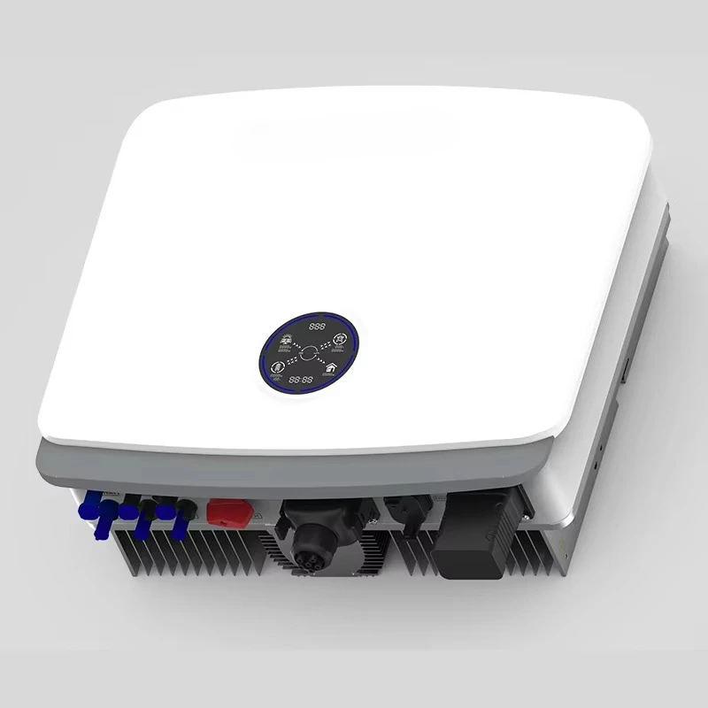 12kW ثلاث مراحل العاكس الهجين IP66 تصنيف لنظام تخزين الطاقة الشمسية في الهواء الطلق التشغيل المتوازي المدعوم