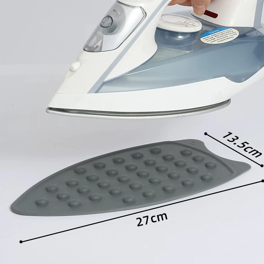 Silicone Iron Rest Pads Mat Hot Heat Resistant Hot Protective Pad Non-slip for Ironing Board Curling Insulation Cover Flat Board