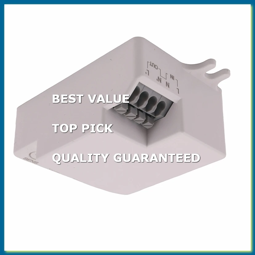 5.8GHz Mini Microwave Radar Motion Sensor Switch AC85-265V Intelligent Human Body Sensor Switch Motion Light Switch