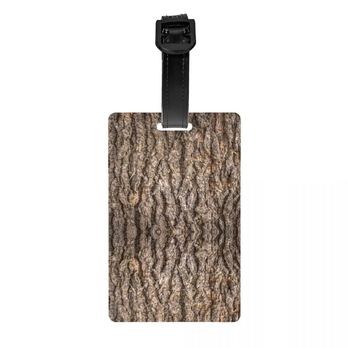 Custom Hunting Camo Tree Camouflage Pattern Luggage Tag for Suitcases Funny Baggage Tags Privacy Cover ID Label