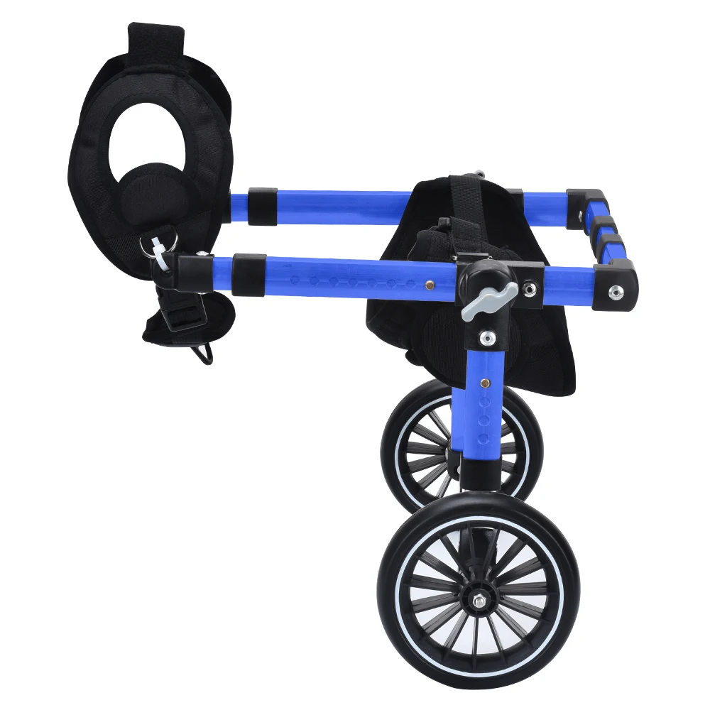 Adjustable French Bulldog Pet Wheelchair Small  Wheelchair For Back