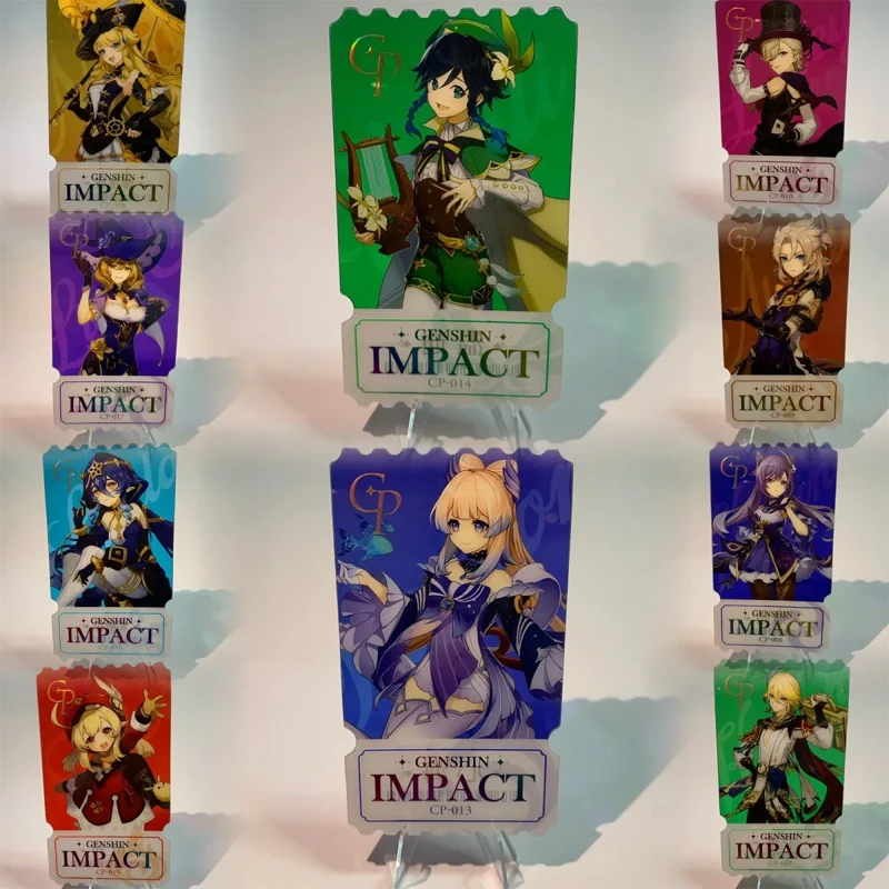 

Аниме История богини CP карты Keqing Sangonomiya Kokomi Navia Caspar Коллекционные карты Рождественские подарки на день рождения детские игрушки