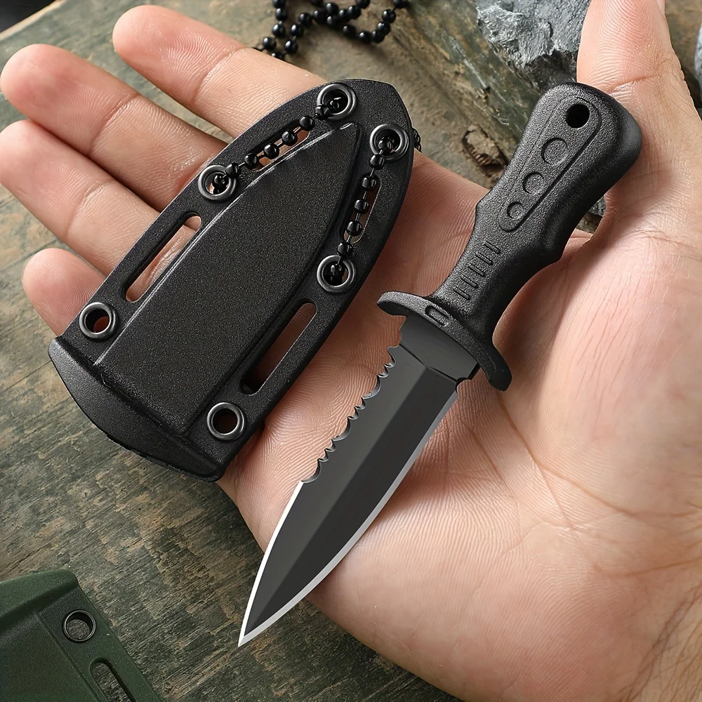 

Mini chain knife portable self-defense knife outdoor small knife camping survival knife small straight knife