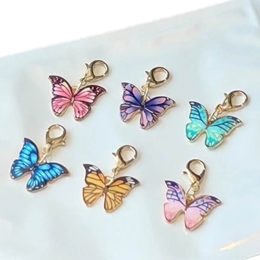 12Pcs New Pearl Gold Love Shoe Charm Set DIY Colorful Butterfly Shoe Laces Charms for Sneakers Decorations Shoes Accessories