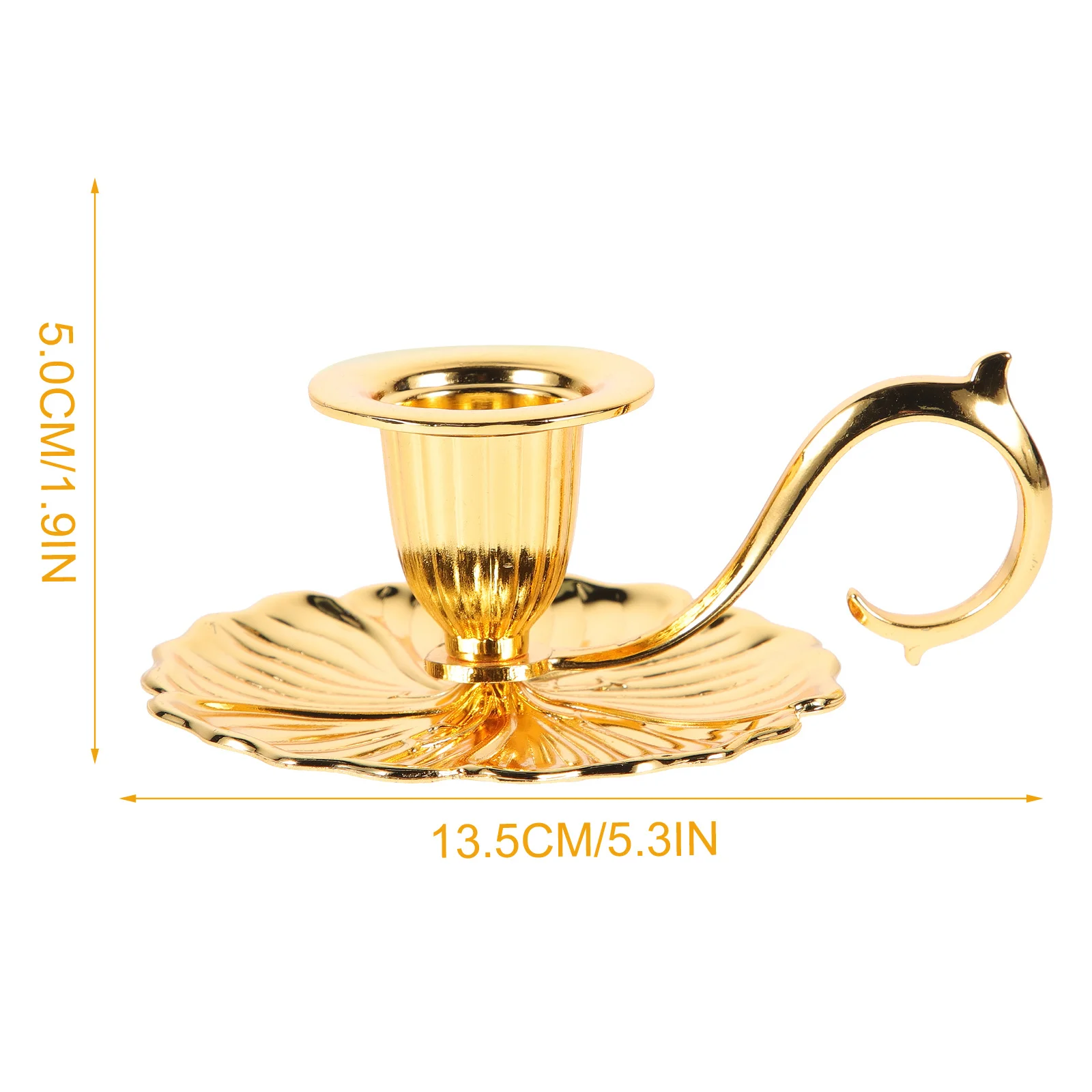 

Metal Candlesticks Metal Holder Decorative Desktop Centerpiece For Wedding Party Base Table Ornament