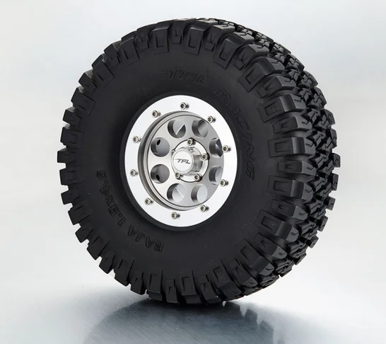 

TFL RC 1/10 Car Accessories AXIAL SCX10 Crawler 1.9*4.6 inch Emulation 10-Spoked Tire Rubber TH01815