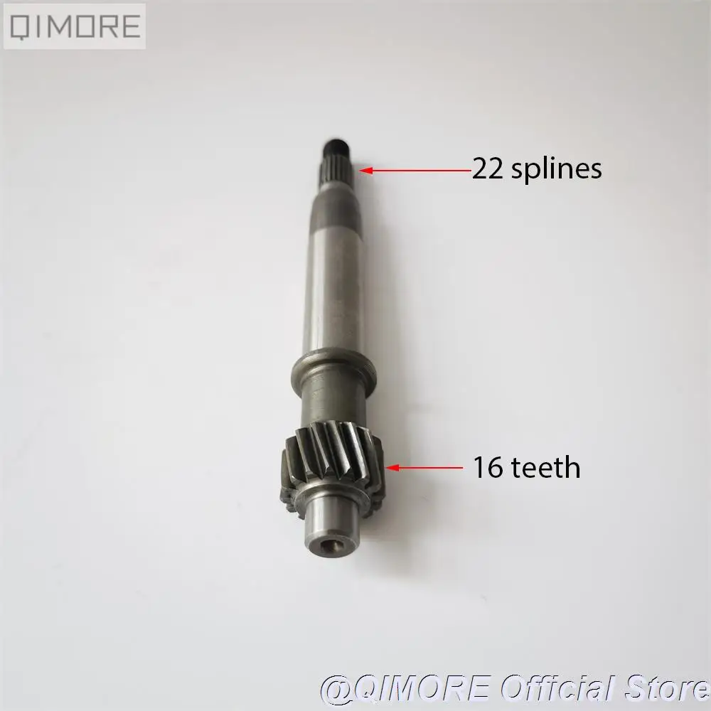 Gear Box Rear Clutch Drive Shaft / Input Shaft for 4 stroke Scooter Moped GY6 50 GY6 80 139QMB 1P39QMB 147QMD 1P47QMD