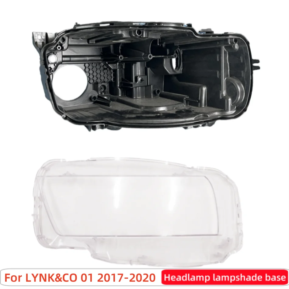 For LYNK&CO 01 2017 2018 2019 2020 automotive parts and accessories Car Base Head Lamp Shell Back Casing Headlight Shell Lens