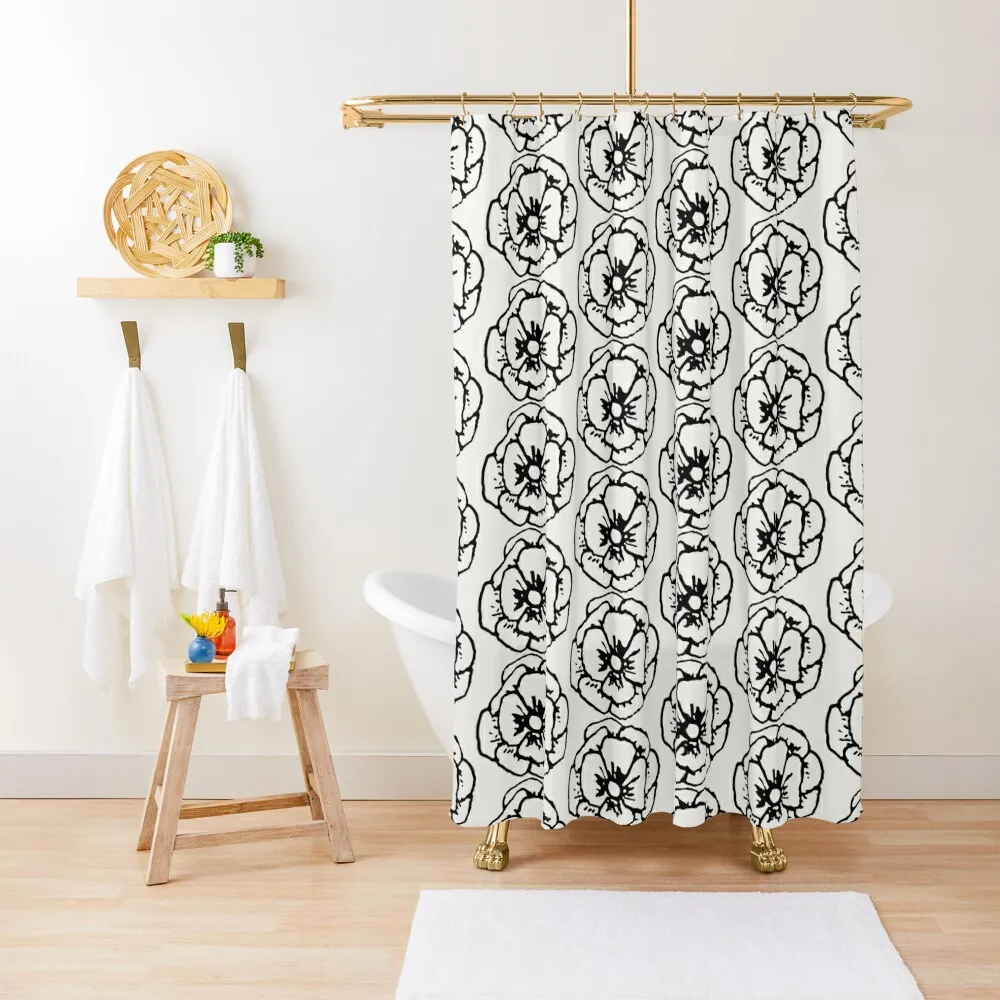 

Little flower Shower Curtain Cute Shower Anime Bathroom Bathroom Shower Toilet Accessories Bathroom Curtain