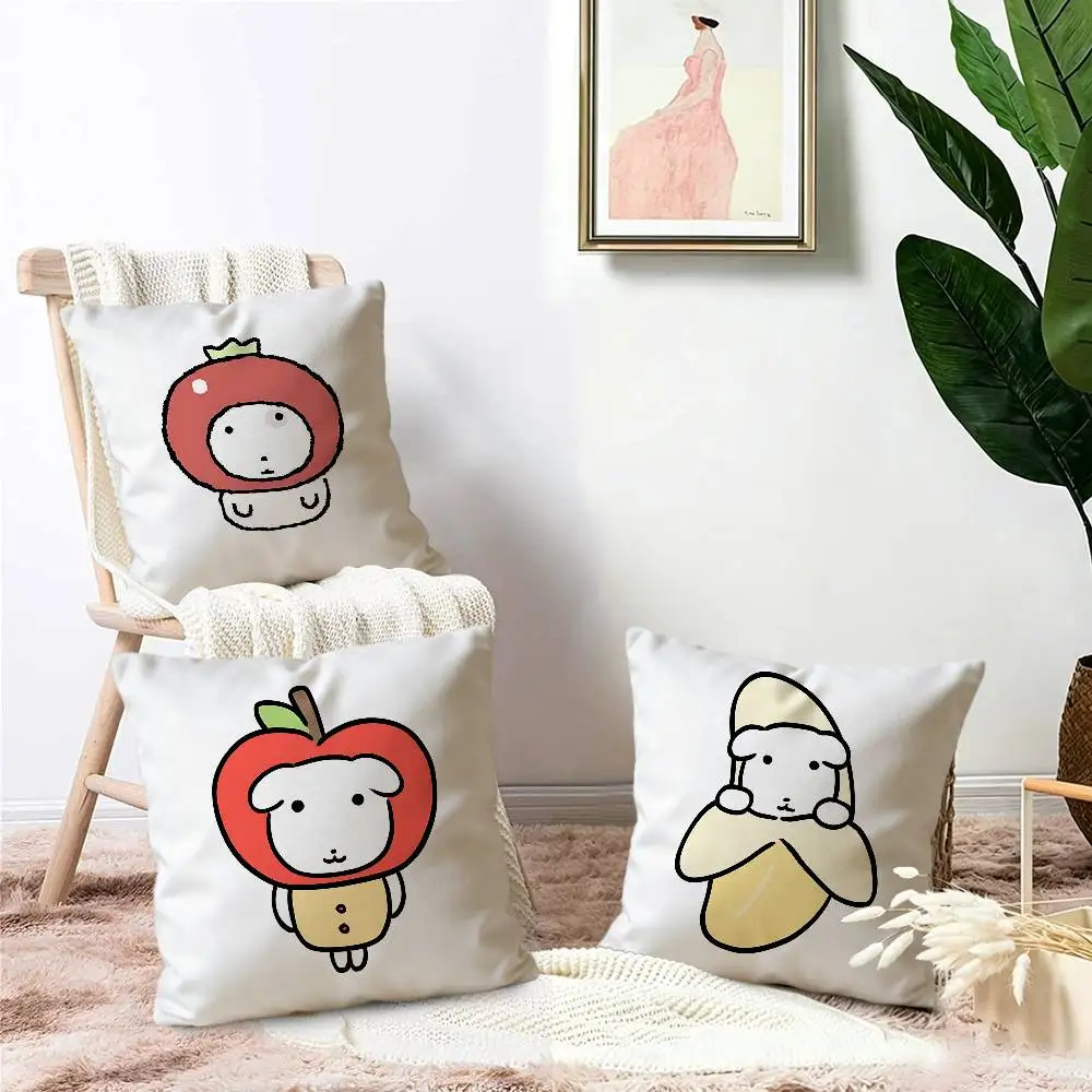 Cute GANADI Personalized Pillow Cover Kids Bedroom Wild Party Decor Pillowcase kid Birthday shower Gift