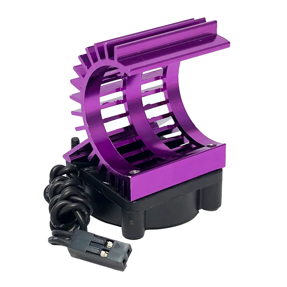 RC 380 390 2838 2845 2847 Motor Cover HeatSink Cooling Fan RC Cooling Fan for Wltoys 124017 124016 144010 Model Cars Parts