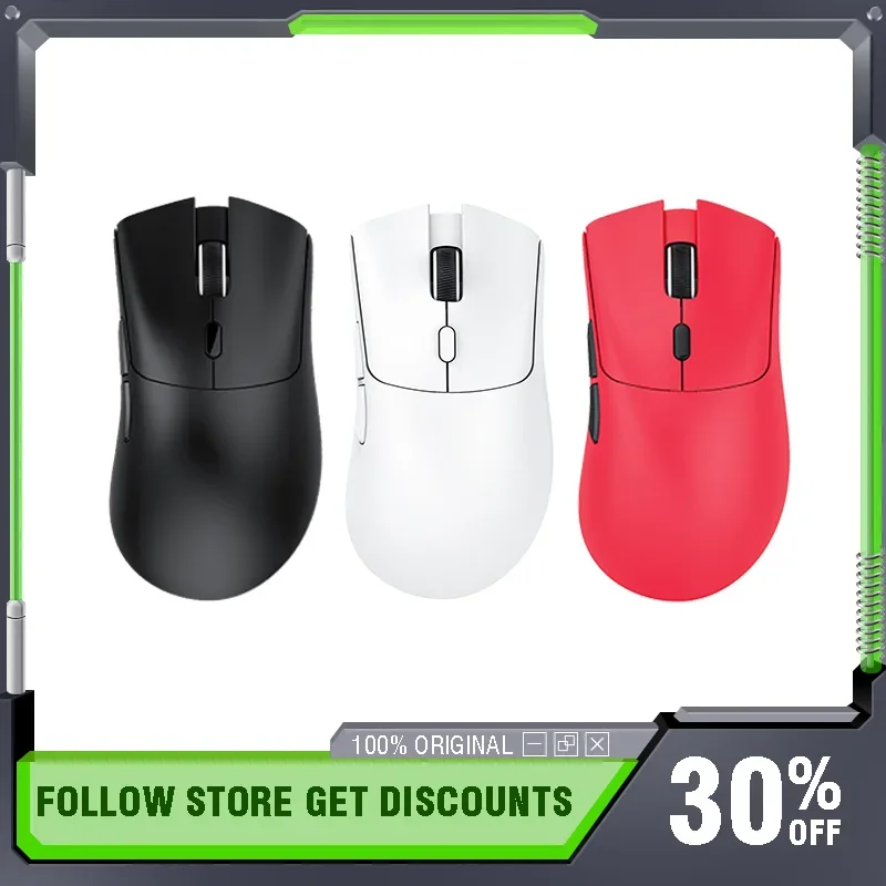 Attack Shark R1 Wireless Mouse Three Mode PAW3311 Sensor 59g Lightweight Design Huyu Swith Customized E-sports Gamer Mouse