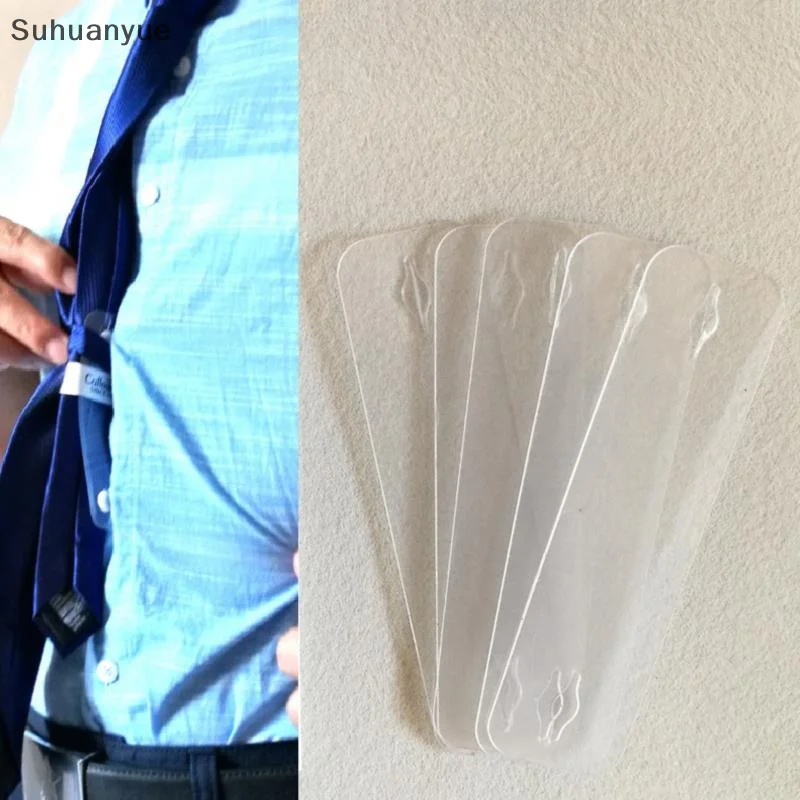 

5Pcs Invisible Elegant Men Suit Practical Tie Clip Slices Keep Necktie in Place