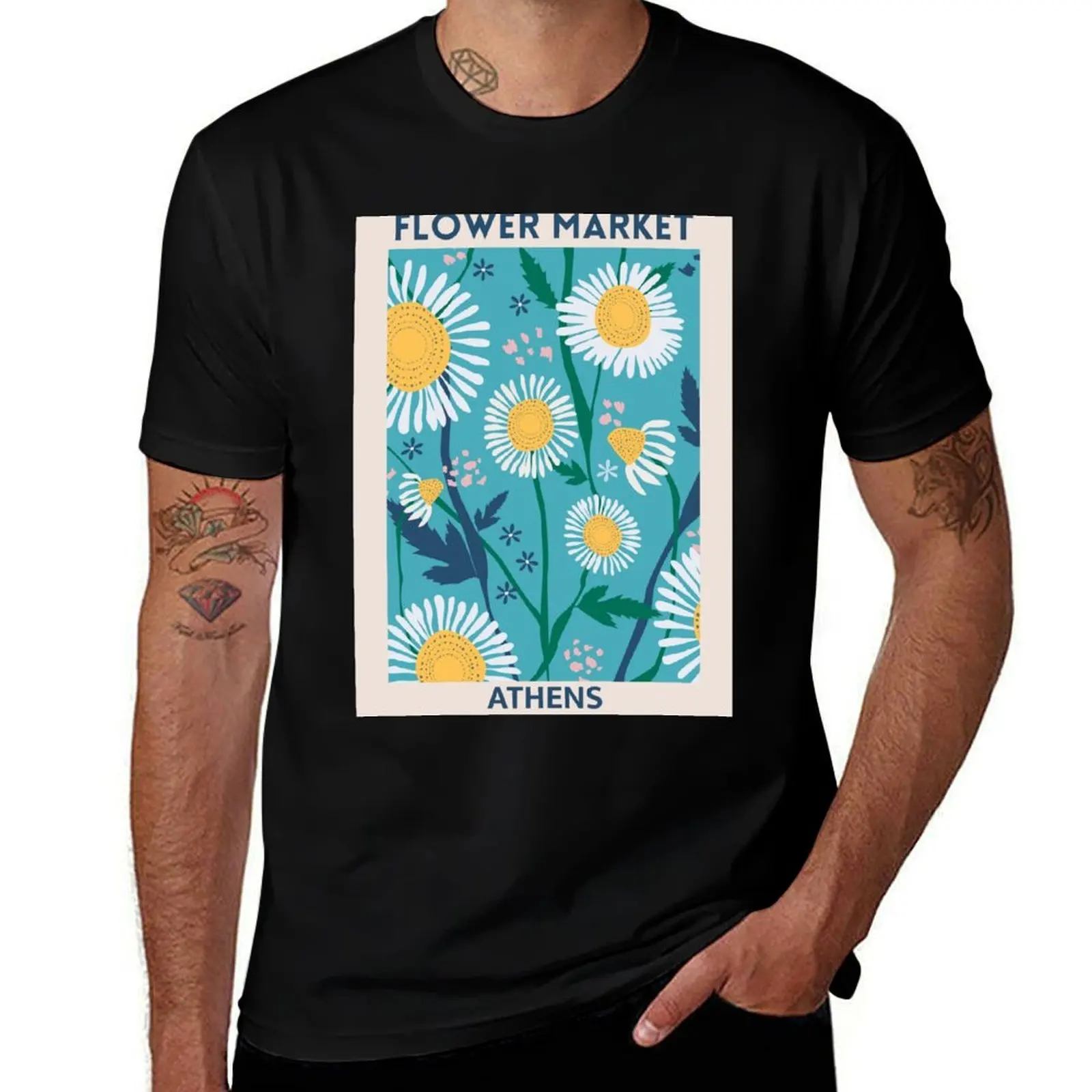 

Flower Market T-Shirt t shirts for man graphic funny man graphic t shirt T-Shirt