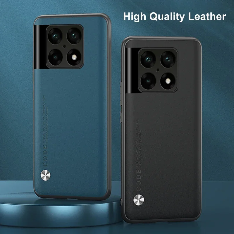 For OnePlus 10 Pro Case Luxury Leather Phone Case For OnePlus 7 8 9 Pro 7T 8T 9R 9RT 9 R RT One Plus 9 8 T Silicone Back Cover