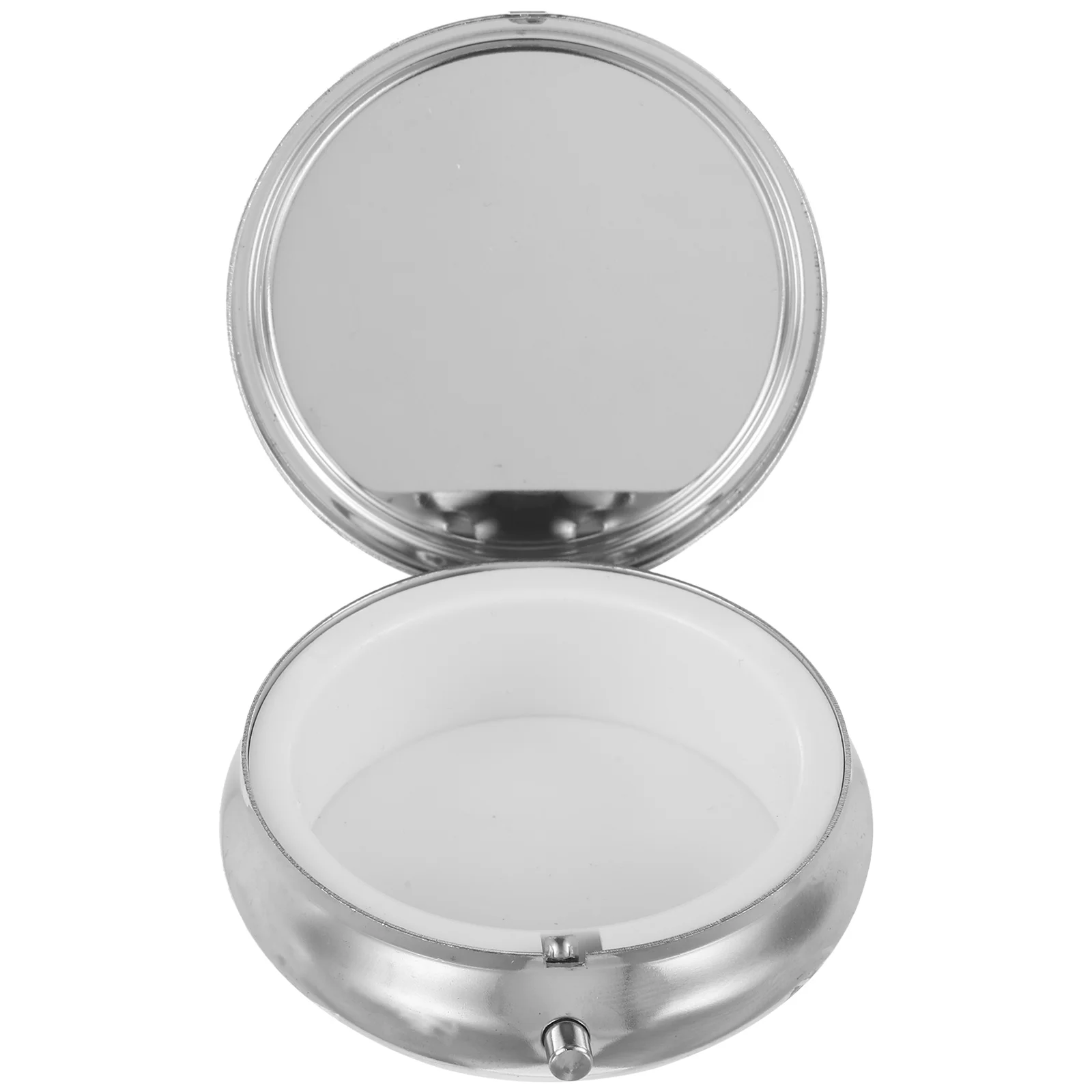 Petits autocollants circulaires en alliage de zinc pour hommes, boîte-cadeau chapelet, étui à bijoux, boîtes saintes, métal rétro