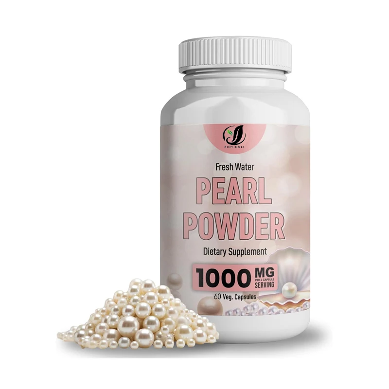 

Pearl powder supplement for skin health - anti-aging, antioxidant and collagen production, supporting immunity