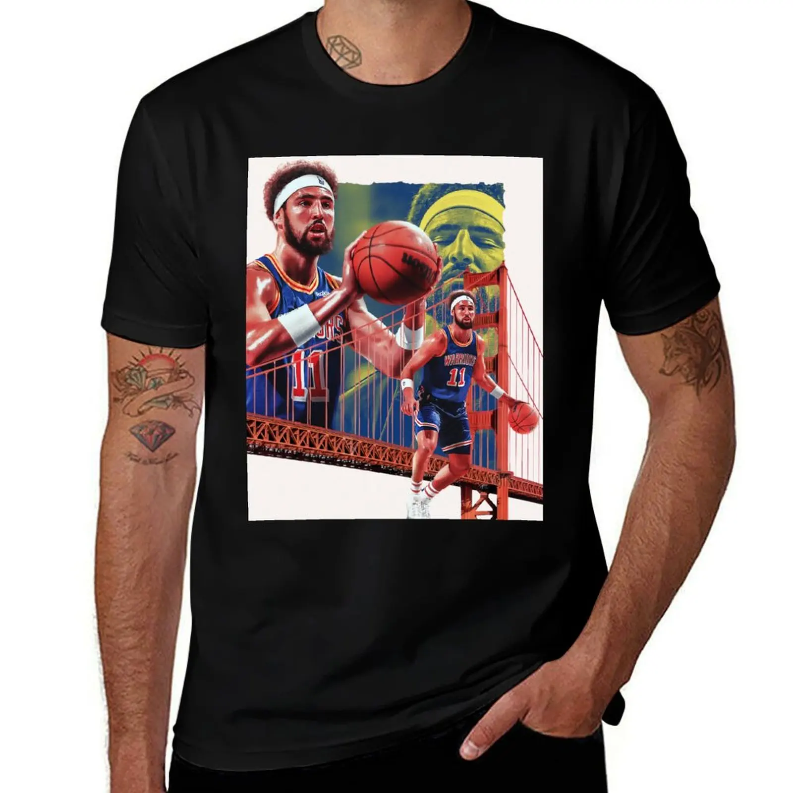 

Klay Thompson 11 Champions 2022 T-Shirt t shirt custom print t shirts for man pack cotton