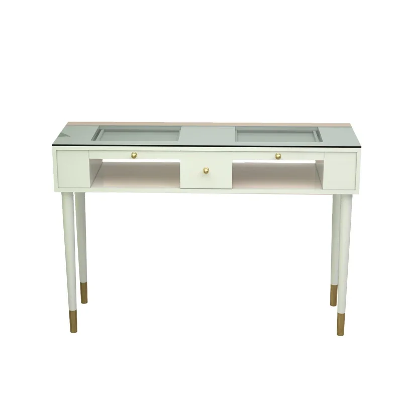 Nail table and chair set at a special price, economic Nordic single and two person internet celebrity, simple and luxurious