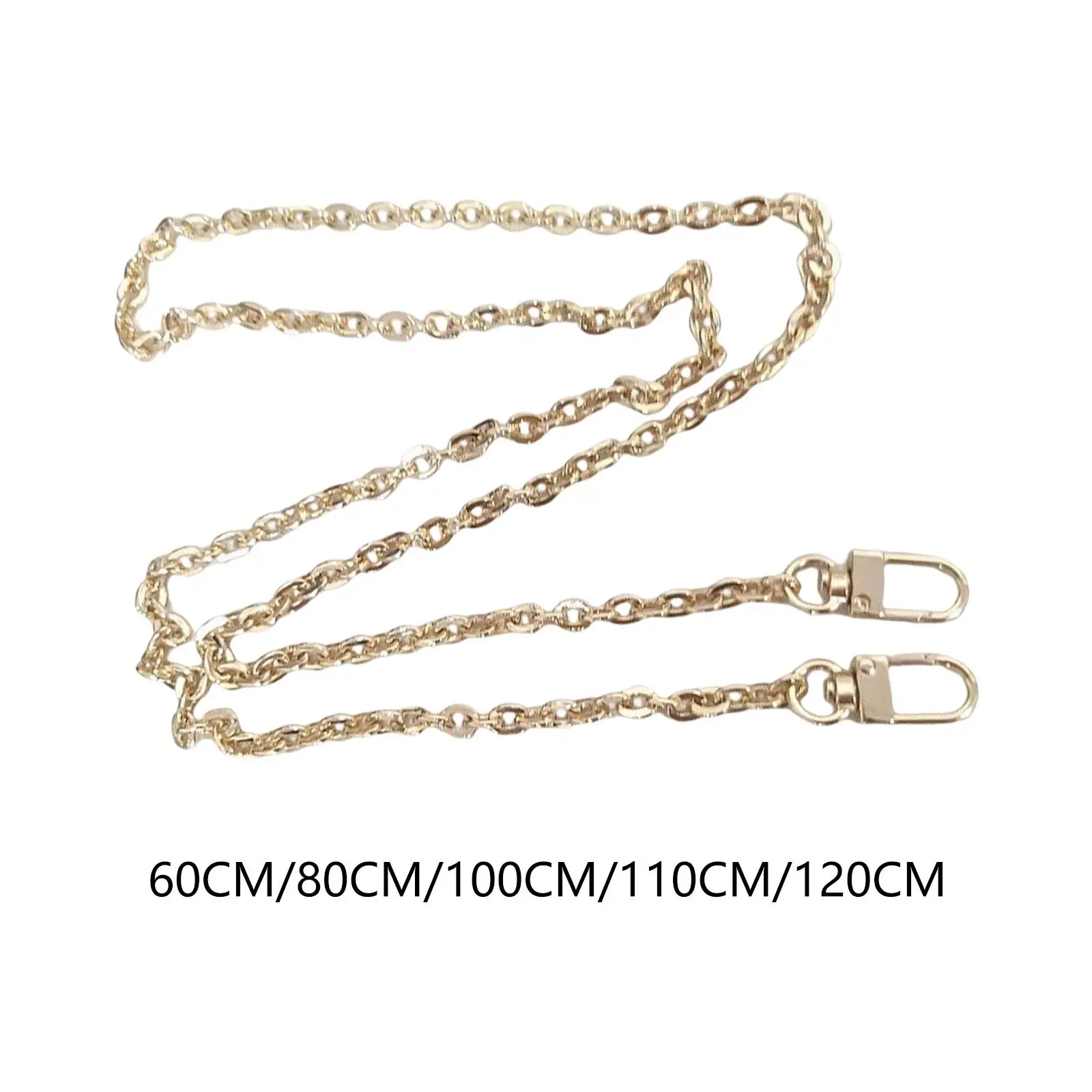 Handbag Metal Chains Shoulder Bag Strap DIY Purse Chain Gold Handles Bag Accessories Chain