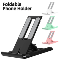 Portable Desktop Phone Holder Foldable Mini Mobile Phone Stand For Iphone 15 IPad Desk Bracket Laptop Stand for Samsung Xiaomi