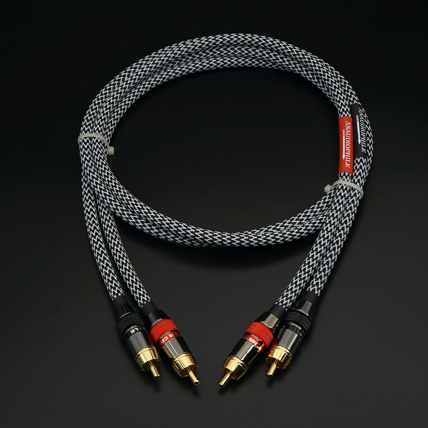 Pair CANARE Proferssional RCA Audio Cable 0.3m-5m For HiFi Amplifier Preamp Headphone AMP DAC