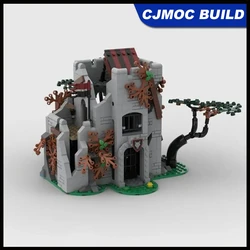 820 PCS NEW MOC War Medieval Street View Building Blocks Ideas DIY Assembling Brick Toy