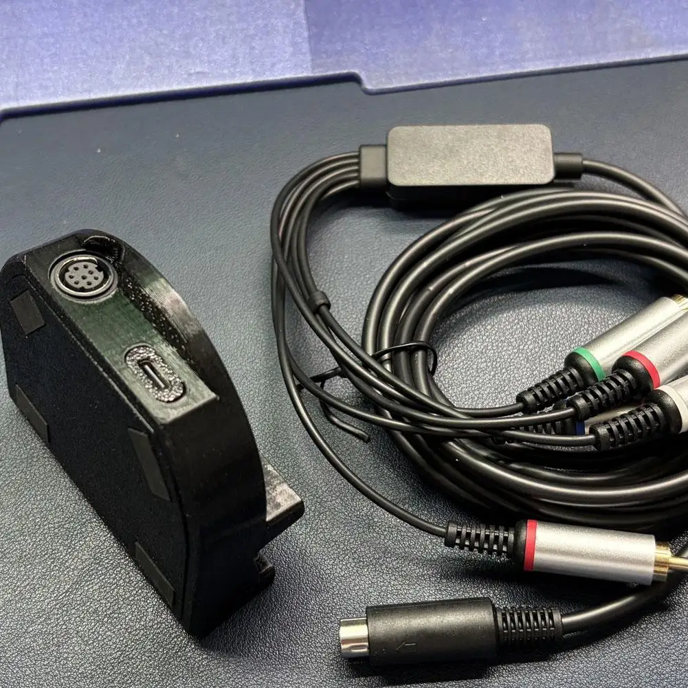 3D Printed Dock For PSP Go - Charging Data Video Output With Component Cable Type-C Interface Accessories