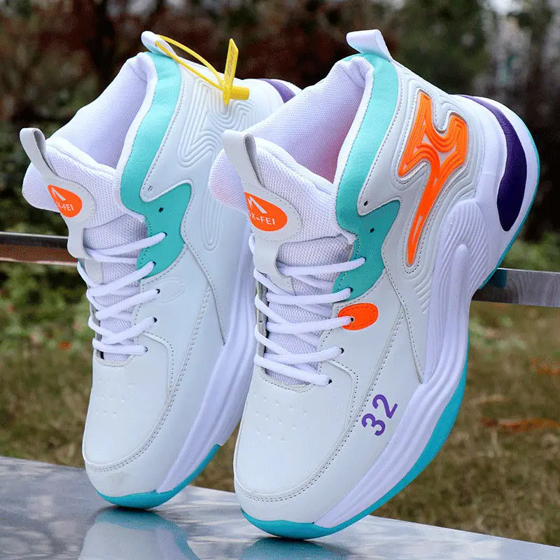 Zapatillas de baloncesto para hombre, zapatos deportivos de alta calidad, botas de baloncesto resistentes al desgaste, entrenamiento atlético,
