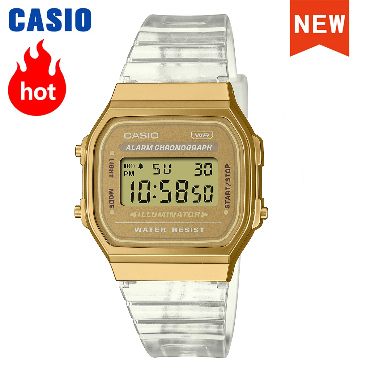 Casio watch new style 2024 unisex set brand luxury LED digital Waterproof Quartz watch Sport Wrist Watch relogio masculino