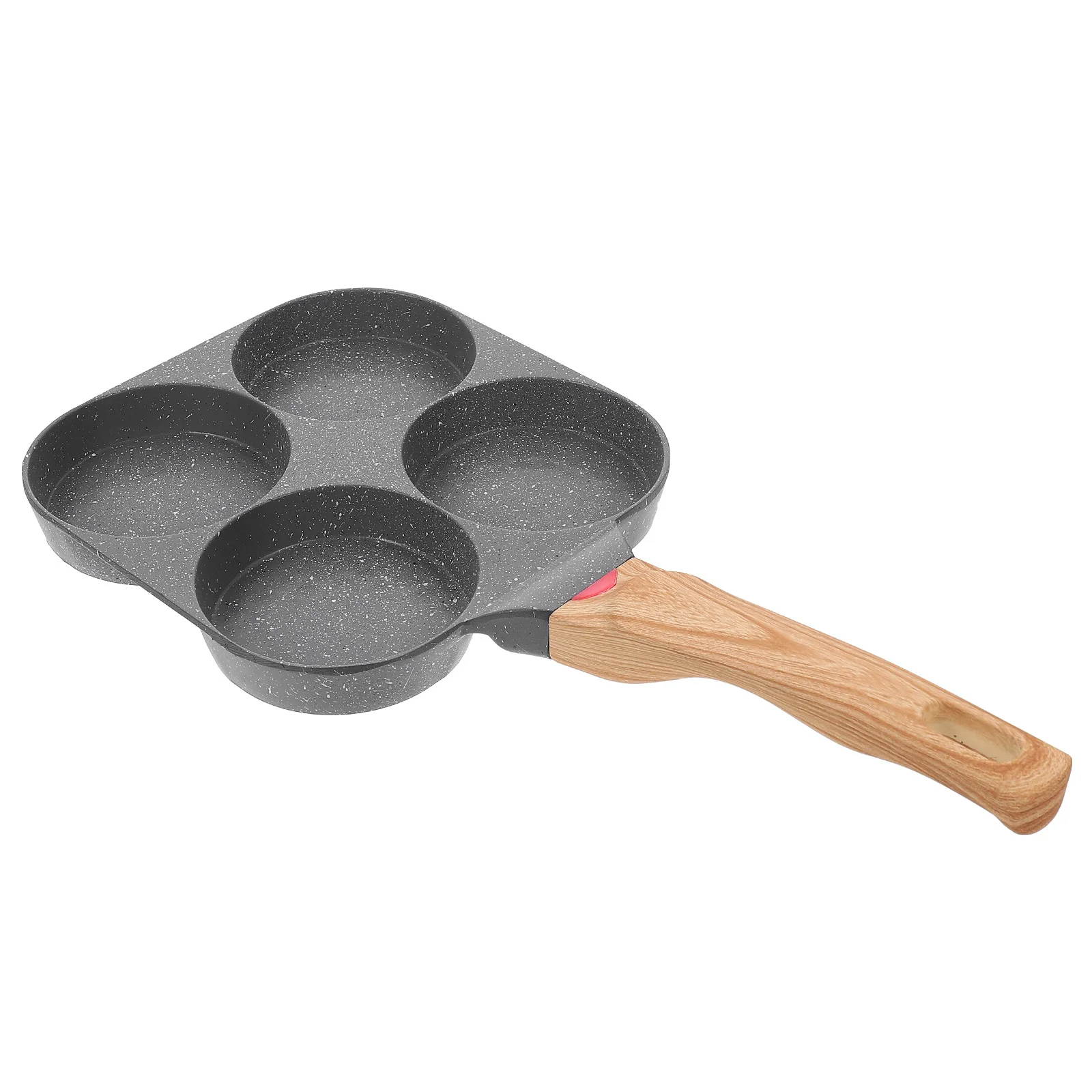 

4-Cup Egg Frying Pan Non-Stick Multifunctional Breakfast Cooker Pan for Fried Eggs Pancakes Burgers Easy Clean