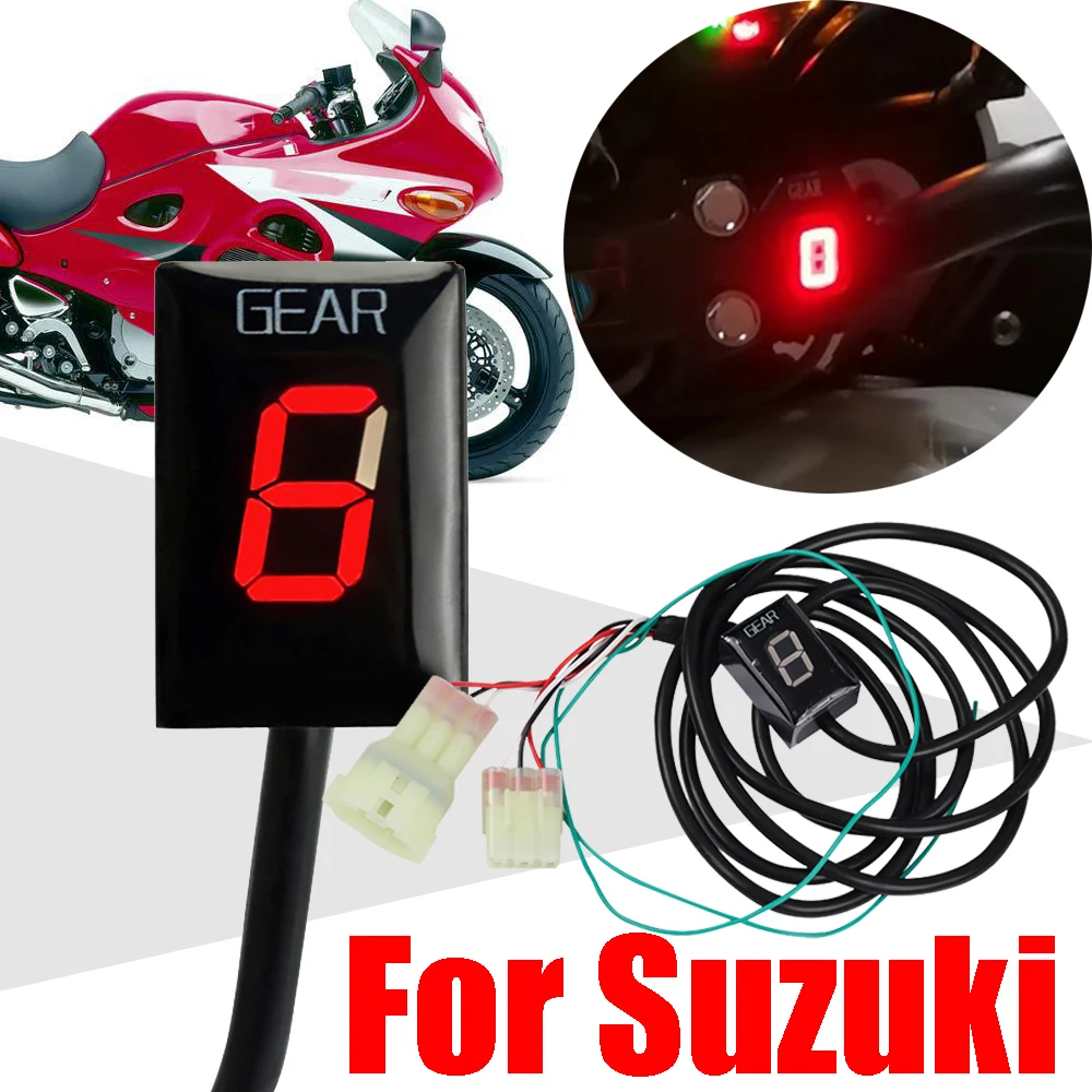 Motorcycle Gear Indicator For Suzuki GSX750F GSX600F Katana GSX600 F GSX750 F GSX 600 750 F 600F Accessories Gear Display Meter