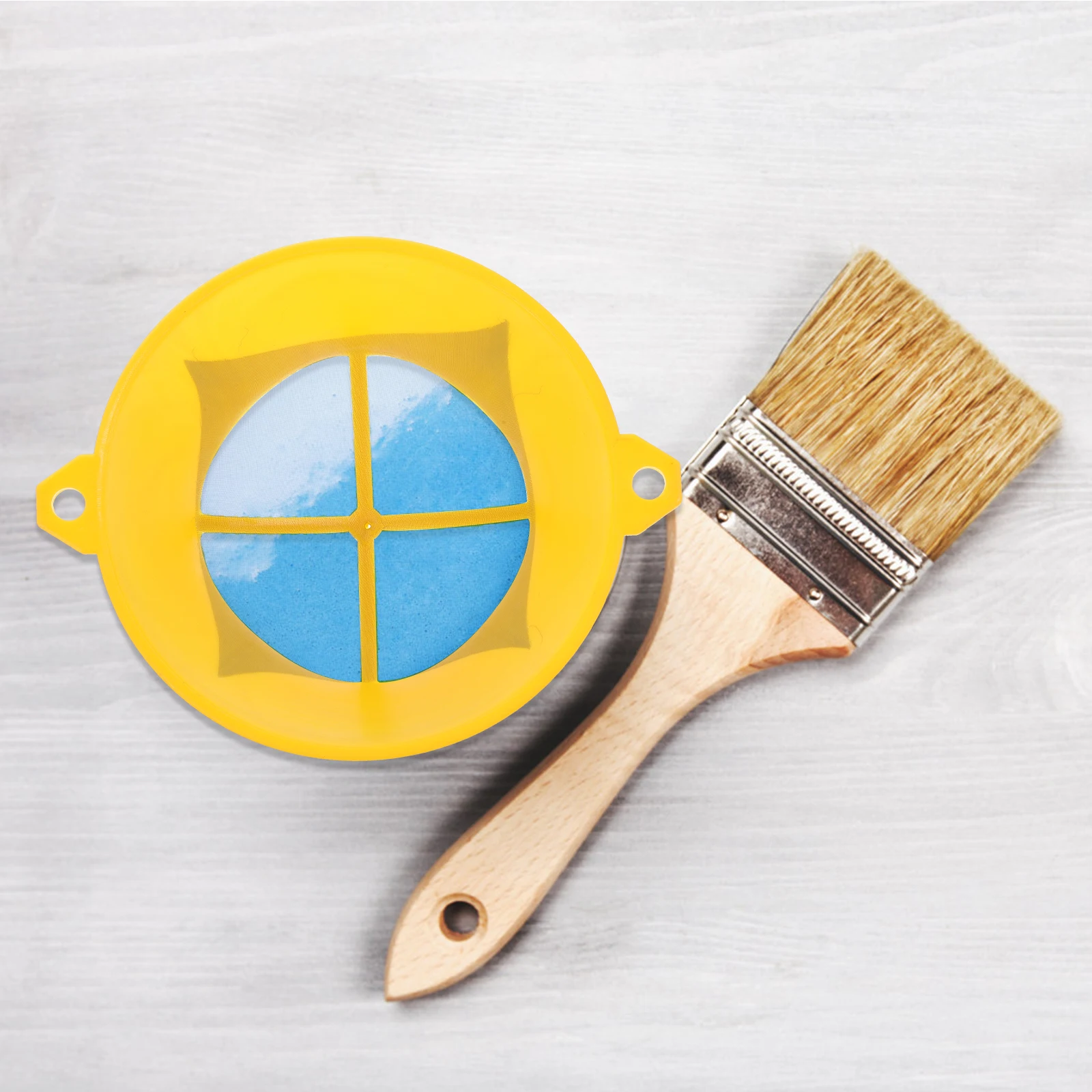 

10Pcs Paint Strainer Premium Plastic Mesh Reusable Filter for Oil House Art Craft Strainer for Filter Oil