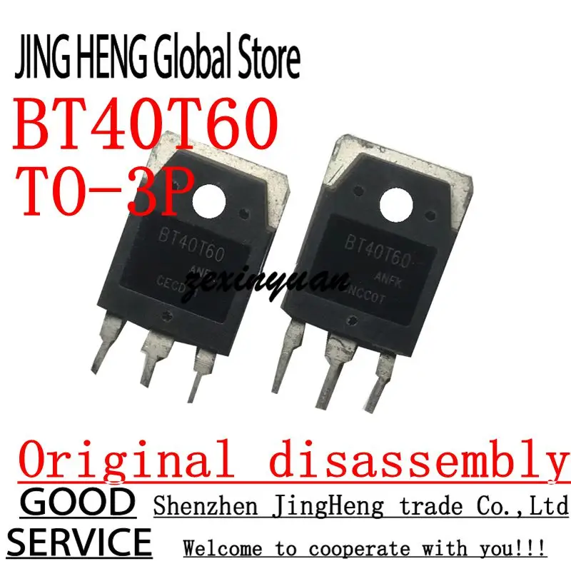 10 peças bt40t60 TO-3P desmontagem original