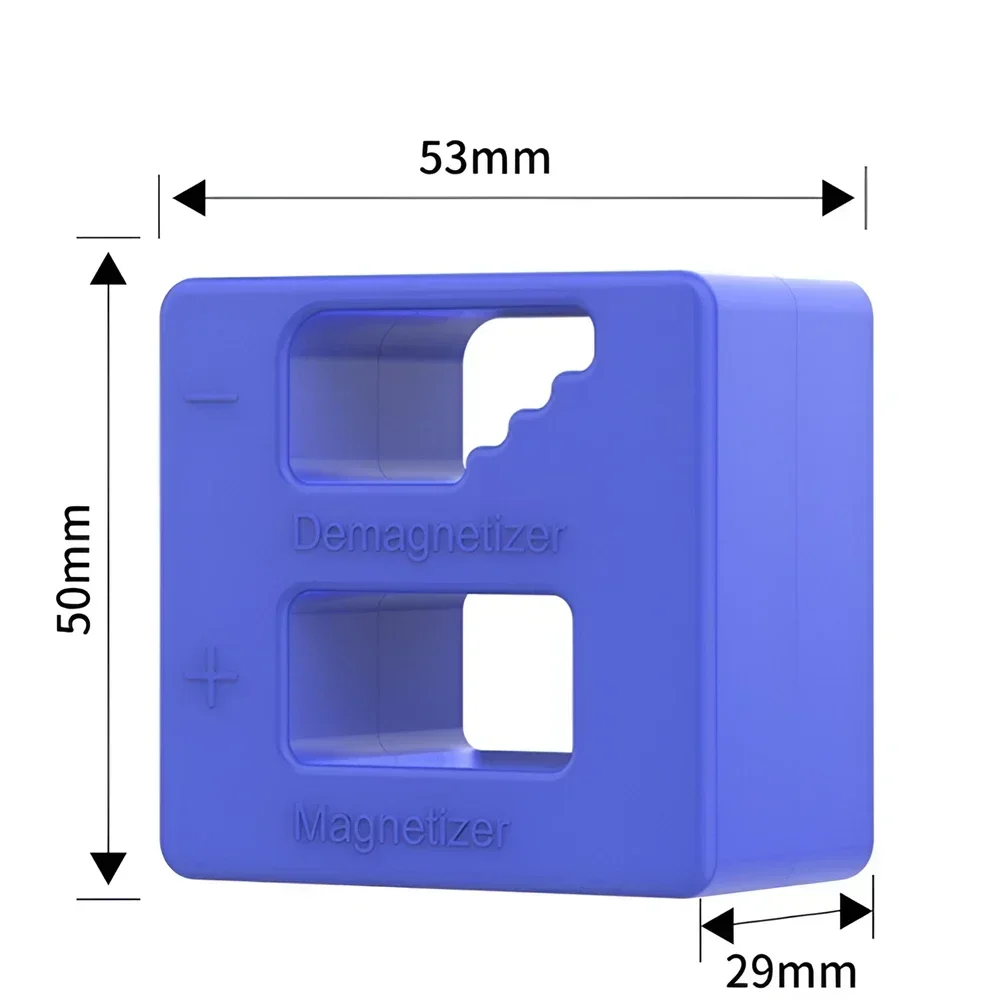 Screwdriver Magnetizer Change Degaussing Demagnetizer 1/2/5pcs Bits Magnetism Plastic Steel Tool 2 In 1