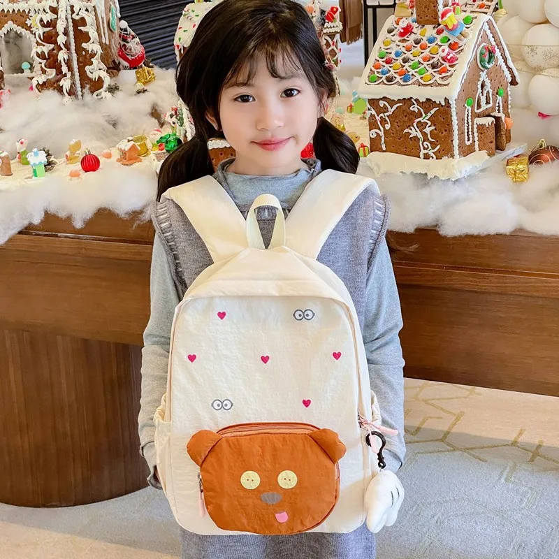 2026 New Cartoon Cute Unisex School Bag Outdoor Casual Travel Backpack for Kindergarten Middle And Large Class Double Shoulde...