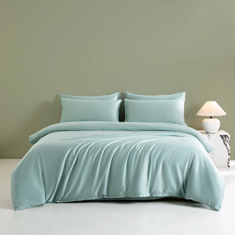 

3PC High Quality 60S Cotton Duvet Cover Set Pure Cotton Soft Skin-friendly Breathable Anti-wrinkle High-end Gift Holiday Gifts