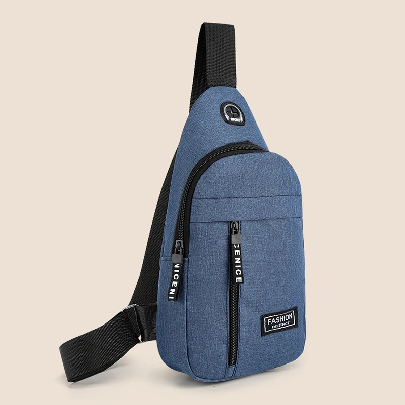 1 حقيبة صدر للرجال حقيبة كروس مع أحزمة كتف قابلة للتعديل وسحاب للإغلاق وجيوب متعددة - حقيبة كاجوال ذات غلاف ناعم su #3