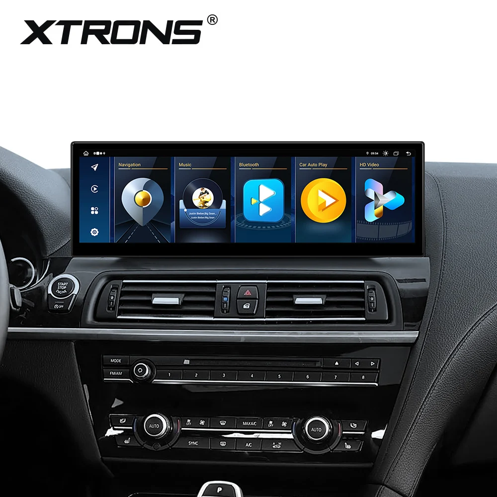 XTRONS 14.9'' Android 14 autoradio voor BMW 6 Serie F06/F12/F13 NBT systeem 2013 - 2017 Headunit 8+128G met CarPlay Auto DSP GPS