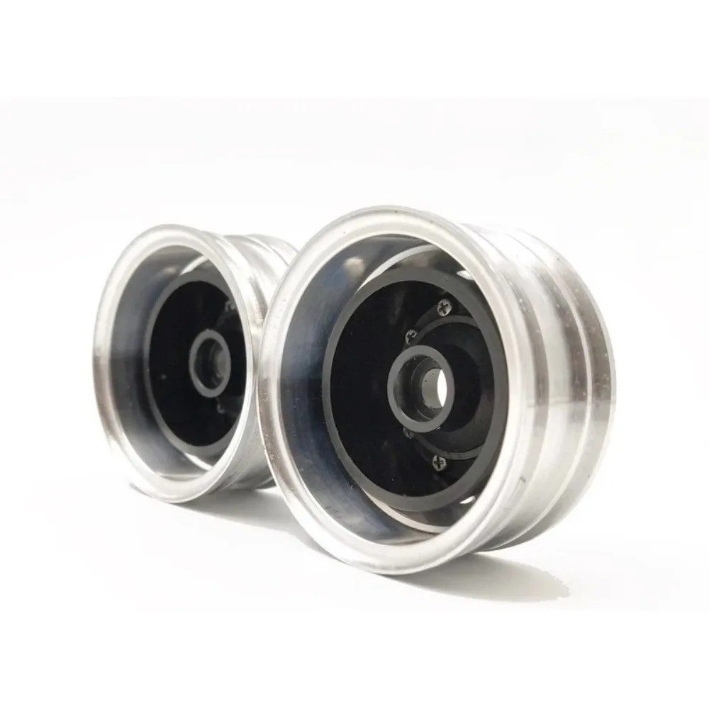 1 par de bujes de rueda delantera para camión Tamiya RC 1/14 VOLVO MAN Scania BENZ piezas de bricolaje