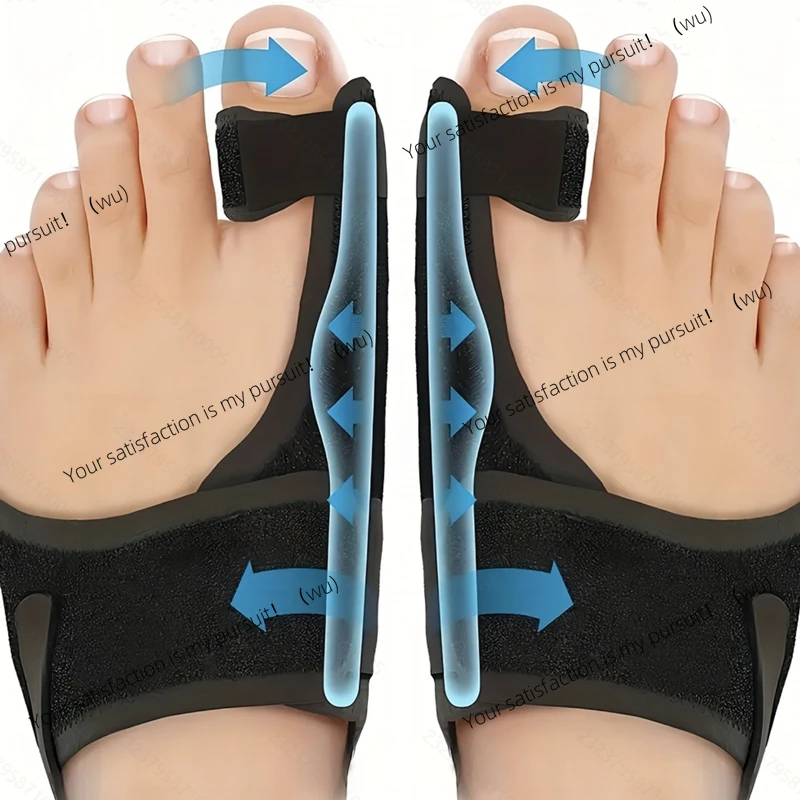 The hallux brace splint supports the toe valgus correction tool left and right.