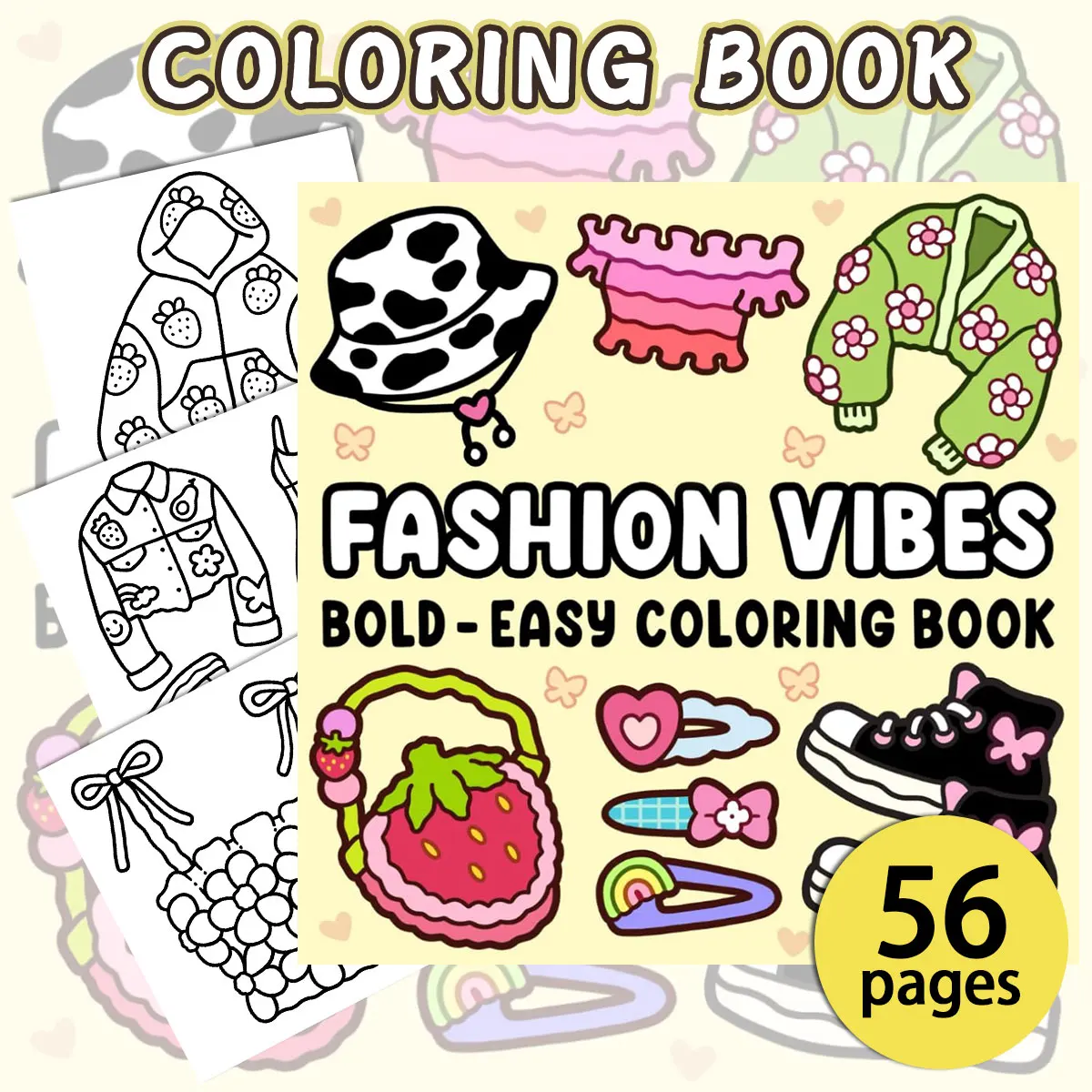 ララフレンズぬりえブック、かわいいキャラクター、簡単に着色、家庭用親子DIY、リラックス、リラックス、創造性を高める