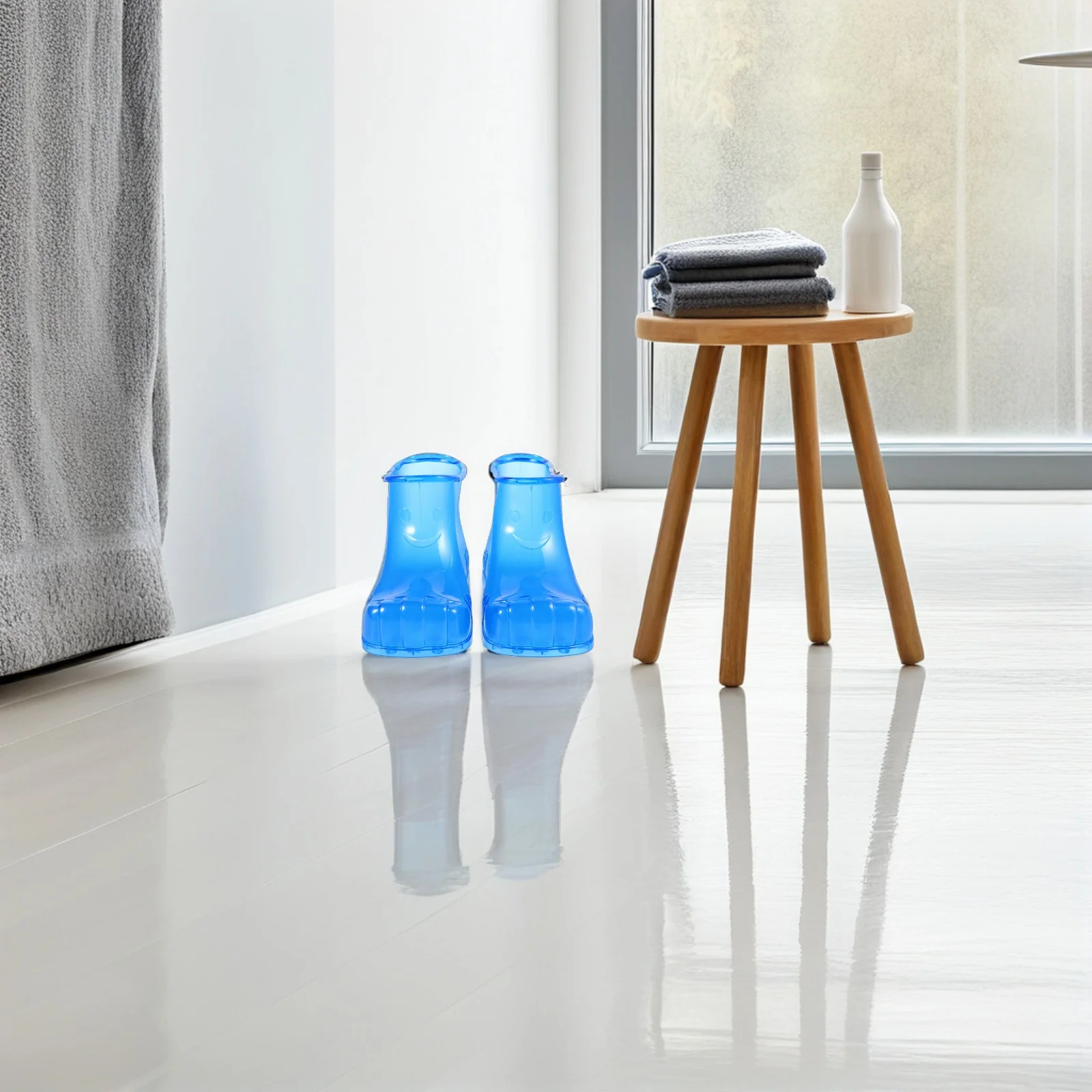 

1 Pair Portable Bath Basin For Soaking Use Soft Pvc Spa Soaker Foot Bath Spa Foot Care Tool For Adults